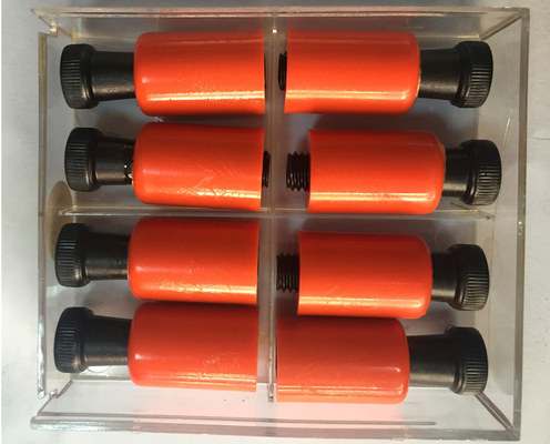 Nylon nhựa dẻo Bộ phận khuôn ép nhựa Ma sát Bánh xe đẩy Cơ sở y tế Khóa chia tách