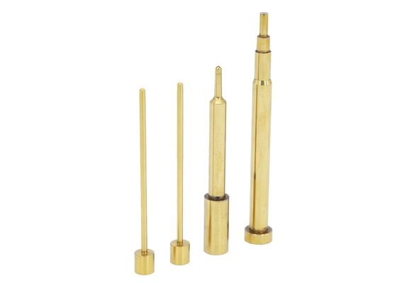 Chân phun khuôn nhựa ASTM 1.2344 Bộ phận khuôn chính xác được đánh bóng bằng gương Lớp phủ TiN