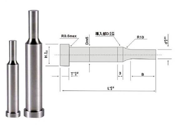 Alcrona Die Punch Pins SKH51, Dập lỗ vuông tùy chỉnh