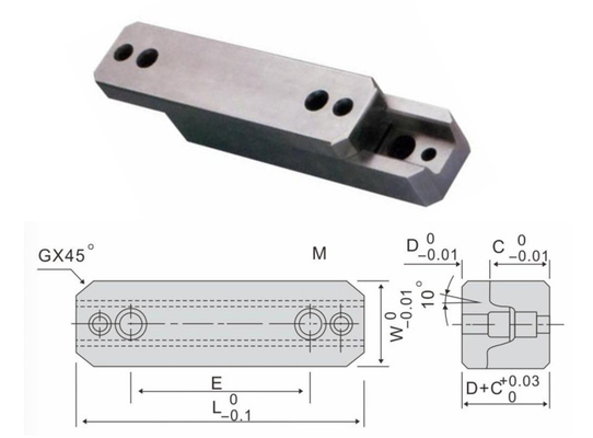 SUJ2 Nitride khối định vị Khuôn côn YK30 Linh kiện định vị