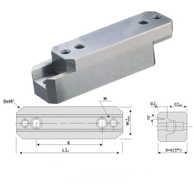 Bộ khóa côn khối định vị DME Hasco cho khuôn xe