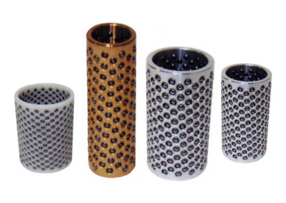 Bộ giữ vòng bi bằng nhôm ALCRN, Lồng bóng bằng đồng thau nhựa POM Nylonguide Bush