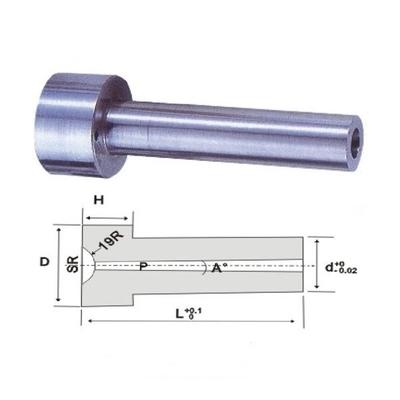 Ống lót định vị CNC Hasco Loại C, Tiêu chuẩn Sprue Bush MISUMI DME