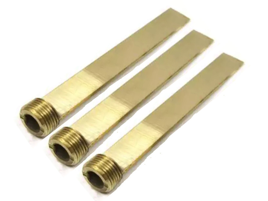 Bộ phận khuôn chính xác L50 L100 Phích cắm thẳng bằng đồng thau cho khuôn ép nhựa