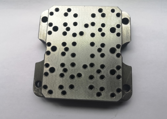 Bộ phận phay CNC bằng nhôm bằng đồng thau Chrome mạ niken Phun cát