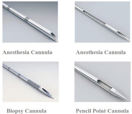 Gây mê Cannula Kim sinh thiết Cannula Lưng lỗ Cannula sinh thiết Cannula