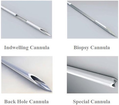 Gây mê Cannula Kim sinh thiết Cannula Lưng lỗ Cannula sinh thiết Cannula
