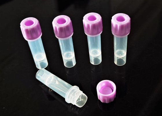 EDTA Mini Blood Collection Tube Chất kích hoạt cục máu đông Thành phần ống nhỏ