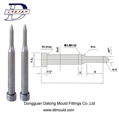 DIN9861 Die Punch Pins ISO8020 Dập Xuyên Punch Hóa chất Đen