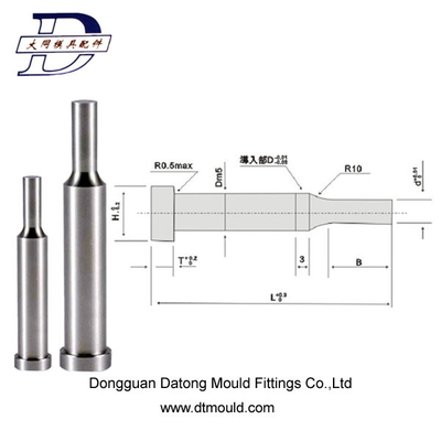 DIN9861 Die Punch Pins ISO8020 Dập Xuyên Punch Hóa chất Đen